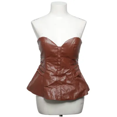 Tube top (Brown) from Chloé B x NA-KD Cotton, Polyester