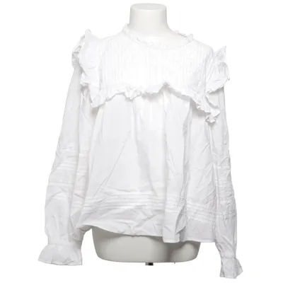 Blouse (Blanc) de H&M Coton