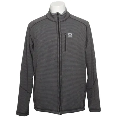 Fleecejakke (Grå) fra 66 North Elastan, Polyester