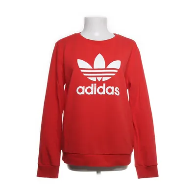 Sweatshirt (Rød, Hvid) fra Adidas Bomuld, Polyester