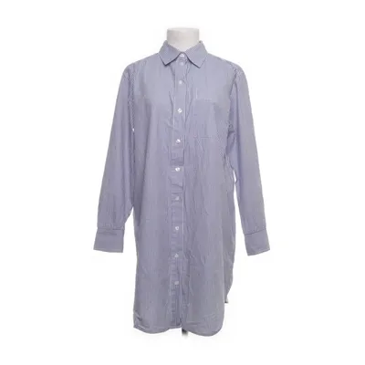 Skjortklänning (Blå, Vit) från H&M Mama Bomull