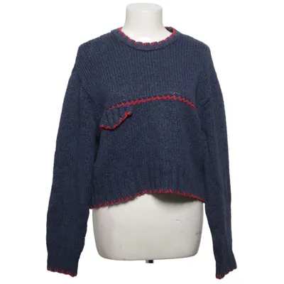 Sweater (Blå, Rød) fra Zara Akryl, Polyamid, Polyester