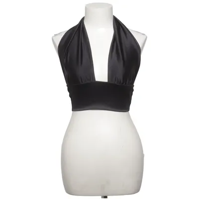 Halternecktopp (Svart) från Gina Tricot