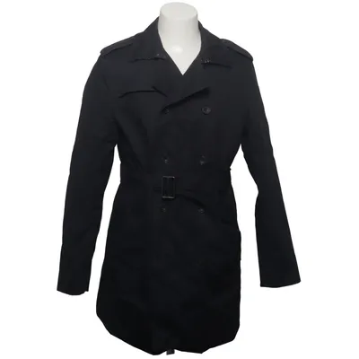 Trenchcoat (Blå) från New Look Men Akryl, Bomull, Polyester
