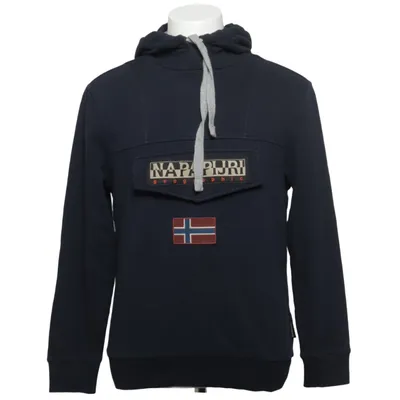Hoodie (Blue) from Napapijri Cotton, Elastane