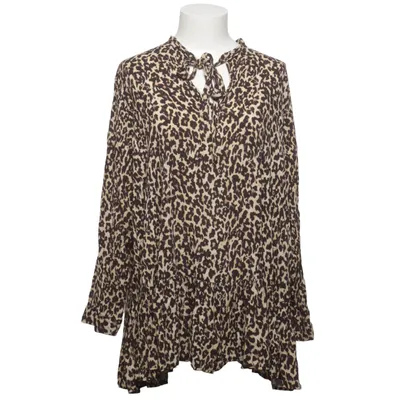 Pussy bow blouse (Beige, Black, Brown) from Zara Woman Premium Collection Viscose