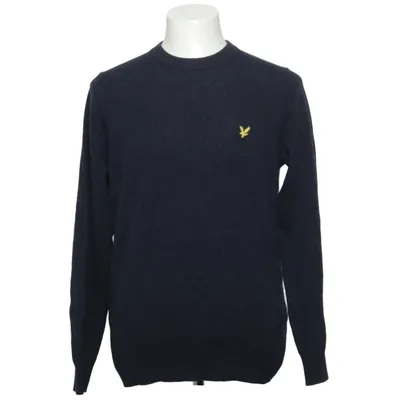 Sweater (Blue) from Lyle & Scott Polyamide, Wool