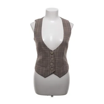 Kostymväst (Brun, Flerfärgad) från H&M Elastan, Polyester, Viskos