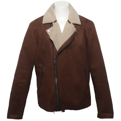 Shearlingjakke (Brun) fra Premium by Jack & Jones Polyester