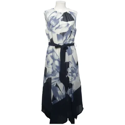 Klänning (Blå, Vit, Svart) från Bodyflirt Polyester
