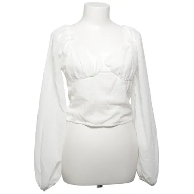 Crop top (Wit) van Donna Romina x NA-KD Polyester