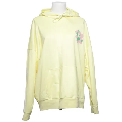 Kapuzenpullover (Gelb) von Adidas Baumwolle, Recyceltes Polyester