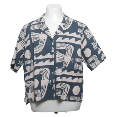 Kortärmad skjorta (Blå, Beige, Flerfärgad) från Dedicated Bomull