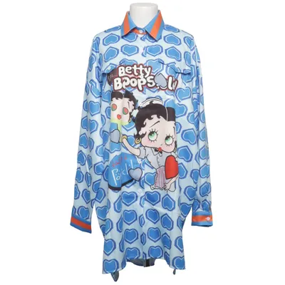 Shirt dress (Blue, Multicolored) from Heart For Heart Polyester