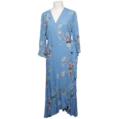 Robe portefeuille (Bleu, Multicolore) de Miss Clarity Viscose