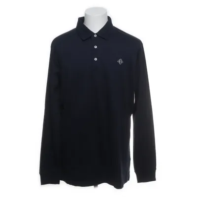 Rugby shirt (Blauw) van Lands' End Katoen, Elastaan