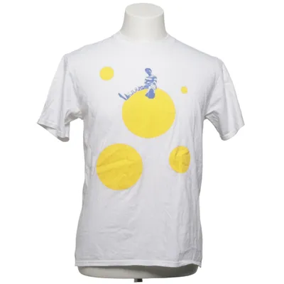 T-shirt (Wit, Geel, Blauw) van Harry Styles Katoen