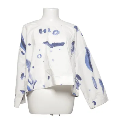 Blouse (Wit, Blauw) van Armedangels Organisch katoen