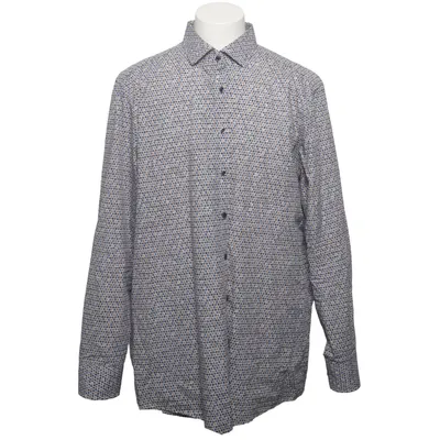 Shirt (Blauw, Wit, Bruin) van Venti Katoen