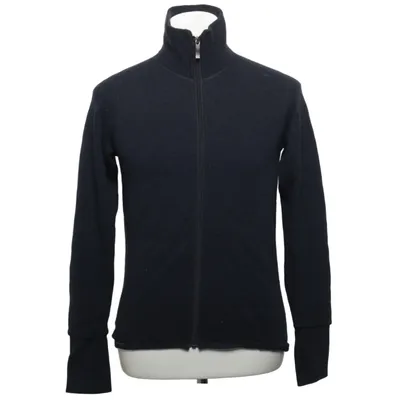Cardigan (Zwart) van Woolpower Elastaan, Merinowol, Polyamide