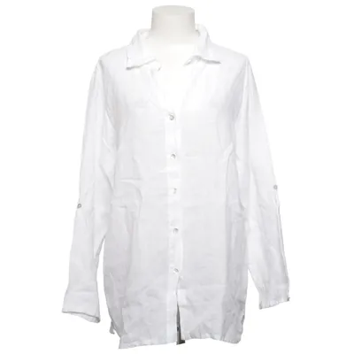 Shirt (White) from Perla Nera Linen
