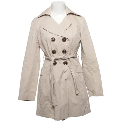 Trench coat (Beige) from Armor Lux Cotton, Metallic fiber, Polyamide, Polyester