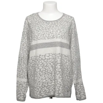 Strickpullover (Grau, Weiß) von Brax Feel Good Merinowolle