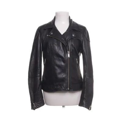 Bikerjacka (Svart) från Whistles Skinn, Polyester