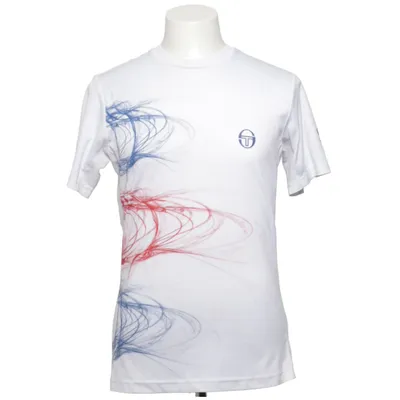 T-shirt (White, Red, Blue) from Sergio Tacchini Polyester