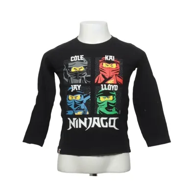 Långärmad t-shirt (Svart, Flerfärgad) från LEGO Bomull