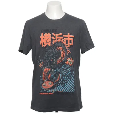 T-shirt (Grijs, Meerkleurig) van Carry Katoen, Polyester