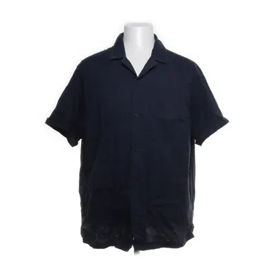 Korte mouwen shirt (Blauw) van H&M Man Katoen, Lyocell
