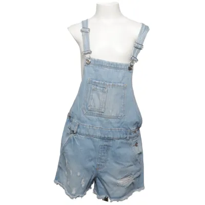 Hängselshorts (Blå) från Zara Girls Collection Bomull