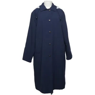 Vinterkappa (Blå, Vit) från Amalia Polyester