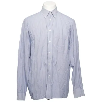 Shirt (Blue, White) from Patrick O'Connor Cotton, Polyester