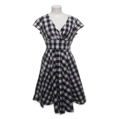 Klänning (Svart, Vit) från Hell Bunny Bomull, Elastan