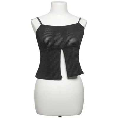 Crop top (Zwart) van Boyco Elastaan, Polyester