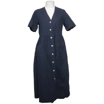 Denim jurk (Blauw) van Monki Katoen