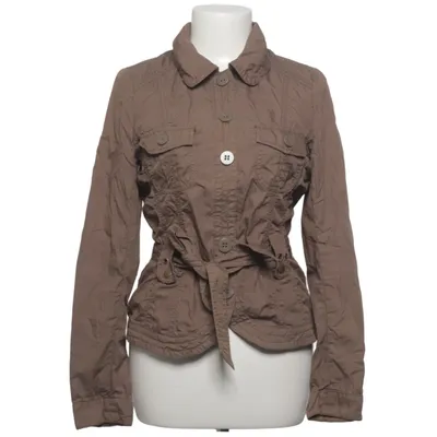 Safarijakke (Brun) fra Vero Moda Jeans Bomuld, Polyamid