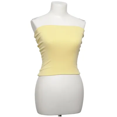 Tube top (Yellow) from Bik Bok Cotton, Elastane