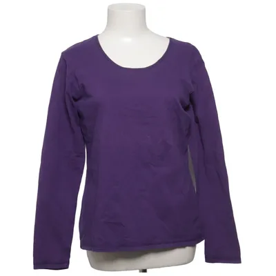 Långärmad t-shirt (Lila) från UNO Bomull, Elastan