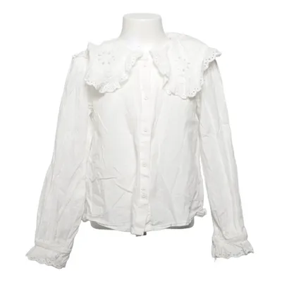 Blouse (White) from H&M Cotton
