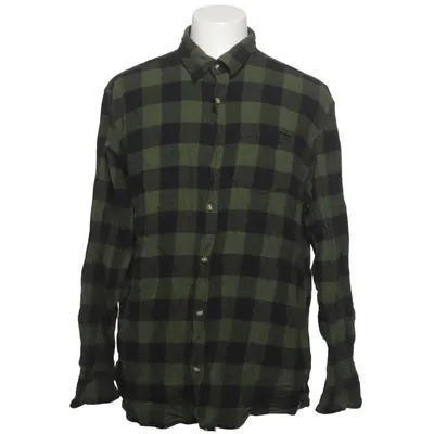 Flannel shirt (Green, Black) from Denim Factory Cotton