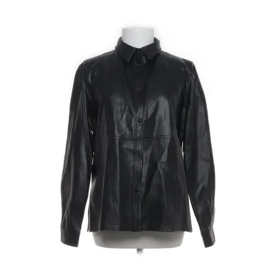 Overshirt (Black) from VILA Polyester, Polyurethane