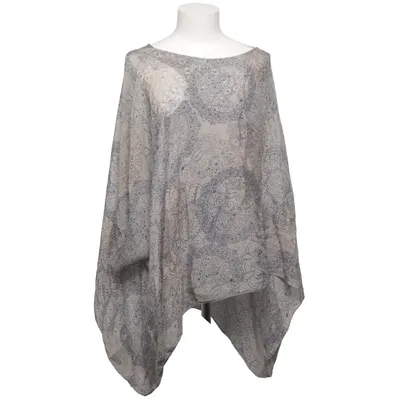 Top (3260-S) van Made in italy Elastaan, Zijde, Viscose