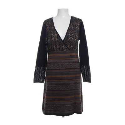 Dress (Blue, Multicolored) from Piero Acrylic, Cotton