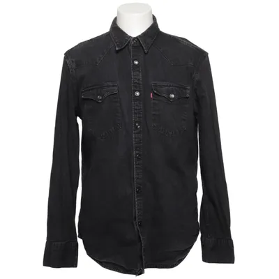 Denim blouse (Zwart) van Levi Strauss & Co Katoen