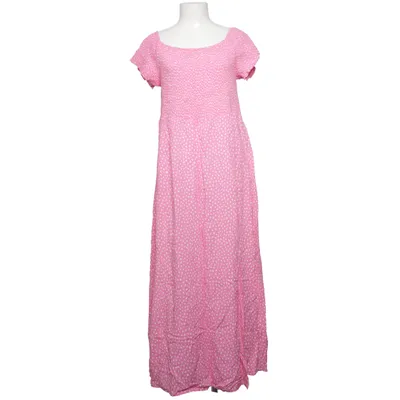 Långklänning (Rosa, Vit) från Amisu Viskos