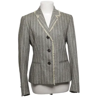 Blazer (Gris, Blanc) de Stiff Élasthane, Laine