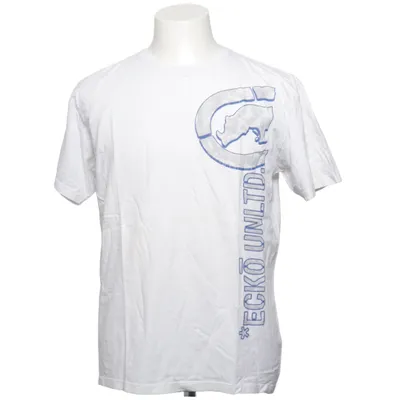 T-shirt (Hvid, Blå, Grå) fra Ecko Unltd Bomuld